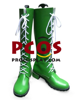 Picture of Sailor Moon Sailor Jupiter Kino Makoto Cosplay Boots Shoes PRO-085