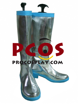 Picture of Vocaloid Snow Miku Cosplay Boots Shoes PRO-098