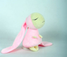 Picture of Chobits Chii Ribbit Cosplay Plush Doll Red or Pink