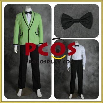 Picture of Gangnam Style PSY Green Suit Cosplay Costume mp001391