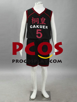 Picture of Kuroko no Basuke Aomine Daiki Team Jersey Cosplay Costume mp001606