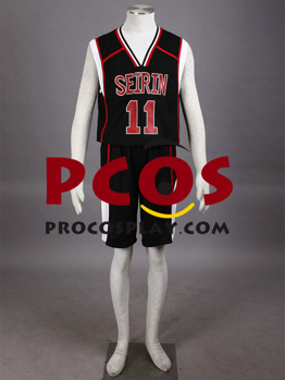 Picture of Kuroko no Basuke Kuroko Tetsuya II Team Jersey Cosplay Costume