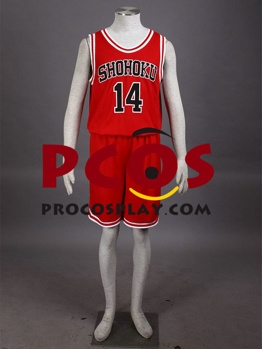 Picture of SLAM DUNK Mitsui Hisashi Team Jersey Cosplay Costume  MR120311-A162