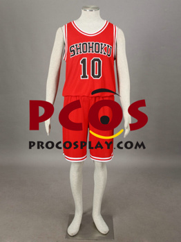 Picture of SLAM DUNK Sakuragi Hanamichi Team Jersey Cosplay Costume  CV-164-C01 A154