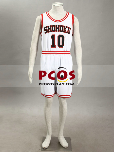 Slam Dunk Basketball SHOHOKU Jersey Cosplay Costume Athletic Apparel free ship