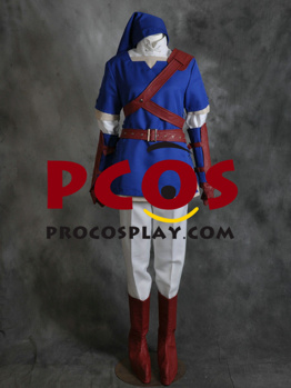 Picture of The Legend of Zelda Link Blue Cosplay Costume mp000410