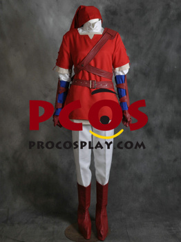 Picture of The Legend of Zelda Link Red Cosplay Costume mp000534