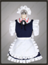 Picture of Touhou Project Izayoi Sakuya Cosplay Costumes y-0922