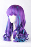 Picture of Wavy Ponytail + Pastel Rainbow Blend  Cosplay Wigs 043J