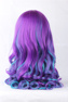 Picture of Wavy Ponytail + Pastel Rainbow Blend  Cosplay Wigs 043J