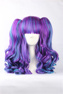 Picture of Wavy Ponytail + Pastel Rainbow Blend  Cosplay Wigs 043J