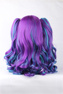 Picture of Wavy Ponytail + Pastel Rainbow Blend  Cosplay Wigs 043J