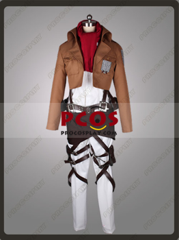 Picture of Attack on Titan Shingeki no Kyojin Mikasa Ackermann Cosplay Costume-economy versions C00814
