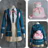 Picture of Danganronpa Dangan Ronpa Chiaki Nanami Cosplay Costume with Cat Bag mp000927