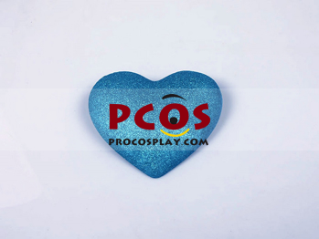 Imagen de bragas y medias con liguero broche de corazón Cosplay rosa azul versión C00625