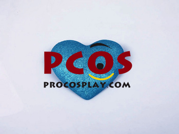 Picture of Panty & Stocking with Garterbelt Heart Brooch Cosplay Pink Blue Version C00625