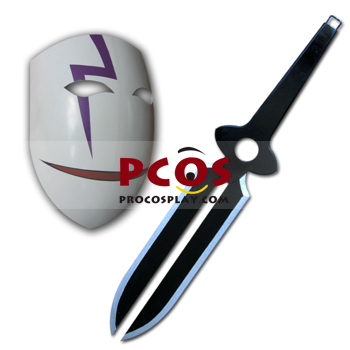 Picture of Darker than Black Hei Mask & Broadsword Cosplay D084