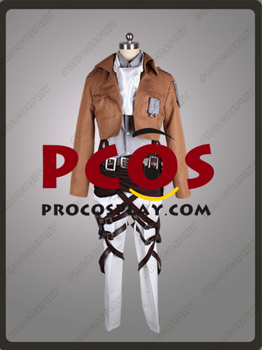 Bild von Shingeki no Kyojin Levi Rivaille Cosplay Kostüm mp003931