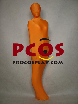 Picture of Orange Lycra Spandex Sleep Bag Mummy Bag Zentai Suit A028 mp006301