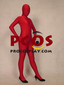 Picture of Red Spandex Catsuit Zentai Suit Unisex A071