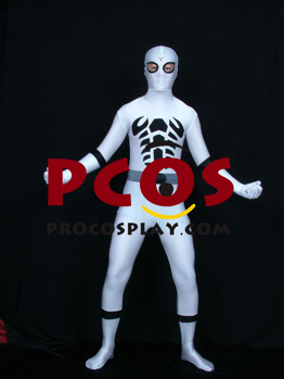 Picture of White Scorpion Lycra Catsuit Zentai Suit C016