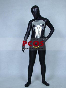Picture of Skull Unisex Shiny Metallic Zentai Suit  C046