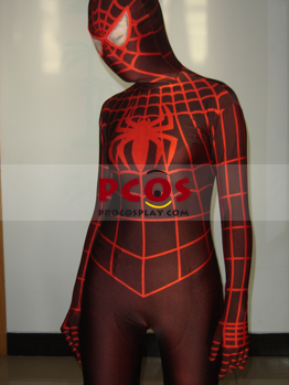Изображение Red Spiderman Catsuit Костюм лайкра зентаи C078