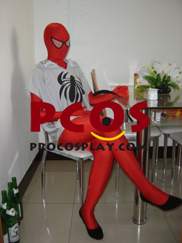 Picture of Spider Catsuit  Lycra Shiny Metallic Zentai Suit C084