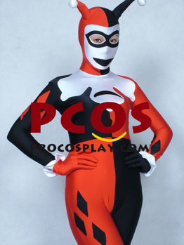 Zentai Suit Red And Black Full Body Lycra Spandex Zentai Suits