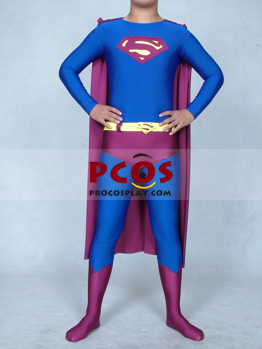 Изображение Супермен Возвращает лайкра спандекс зентаи костюм mp005376