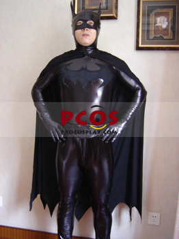 Picture of Batman Catsuit Shiny Metallic Zentai Suit Superhero C194