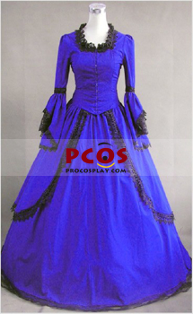 Picture of Civil War Victorian Ball Gown Dress  Punk Reenactmen​t Stage Costume