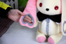 Picture of Vocaloid 3 mayu Rabbit Microphone Cosplay Plush Doll mp000937