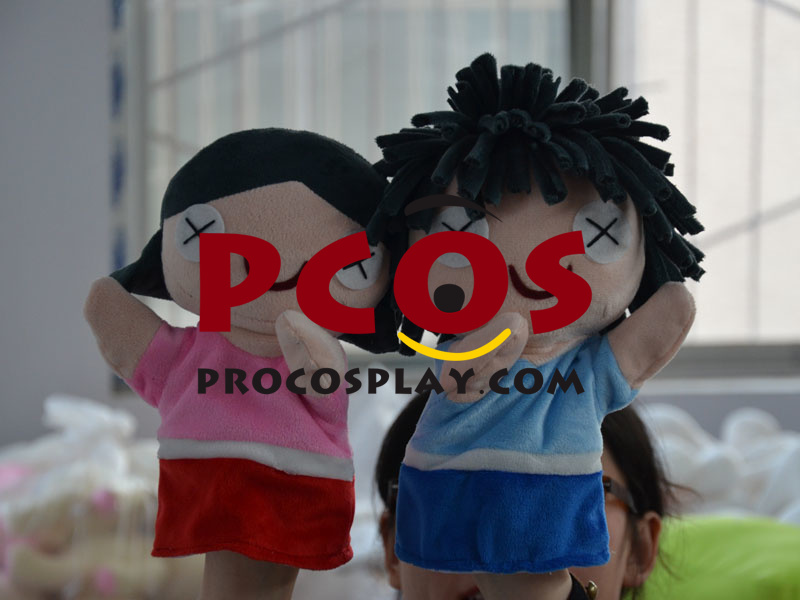 The Future Diary Houjou Reisuke Hand Puppets Cosplay Plush Doll