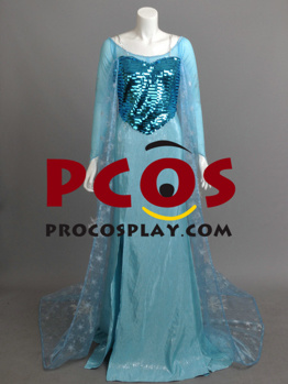 Immagine di Frozen Elsa Snow Queen Cosplay Costume mp003905