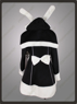 Picture of Lolita Rubbit Black and White Winter Dress for Cosplay 