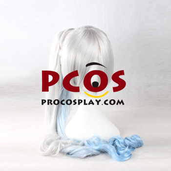 Picture of RWBY White Trailer Weiss Schnee Grey and Blue Gradient Cosplay Wigs 330B mp002411