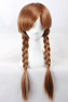 Picture of Frozen Princess Anna of Arendelle Brown and white Cosplay Wigs mp001693