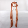 Изображение Black Bullet Enju Aihara Brown с двойными косичками Цвет парики для косплея mp001720
