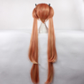 Изображение Black Bullet Enju Aihara Brown с двойными косичками Цвет парики для косплея mp001720