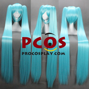 Picture of Discount Light Blue  Vocaloid Hatsune Miku Cosplay Wigs For Sale 042I