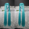 Picture of Discount Light Blue  Vocaloid Hatsune Miku Cosplay Wigs For Sale 042I