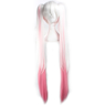 Picture of Discount  White and Pink Gradient   Vocaloid Hatsune Miku Cosplay Wigs For Sale 042M