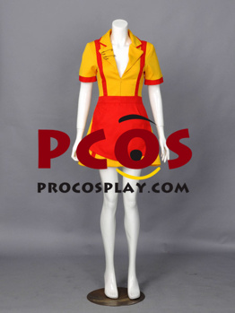 Bild von 2 Broke Girls Cosplay Kostüm mp001615