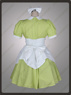 Picture of BioShock Little Sister Green Plaid Cosplay Costumes mp001632