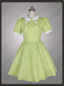 Picture of BioShock Little Sister Green Plaid Cosplay Costumes mp001632