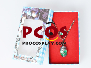 Picture of Vocaloid Black Rock Shooter Skull Necklace and Ring mp002006