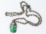 Picture of Vocaloid Black Rock Shooter Skull Necklace and Ring mp002006