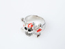 Immagine di One Piece Rings of Skull and Flag 10 Set for Cosplay