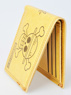 Picture of One Piece Luffy's Light Yellow Wallet with Pirate Flags Pattern 